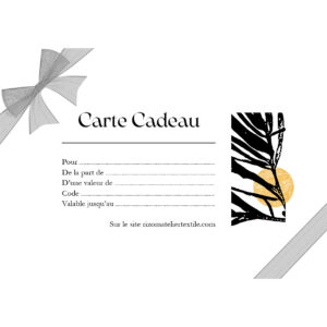 Carte cadeau RIZOM à offrir.